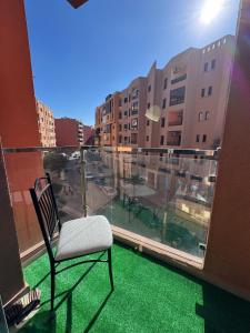 Gueliz Twin Balcony Apartment F3