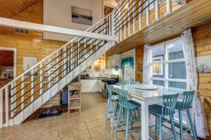 Walk to Trolley! Big Bear Family Cabin with Deck