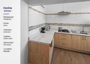 Modern Apartment in Querétaro Downton, 2 Bedrooms