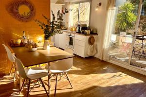 Le Petit Jaune - Studio - Terrasse & Plage Pointe Rouge