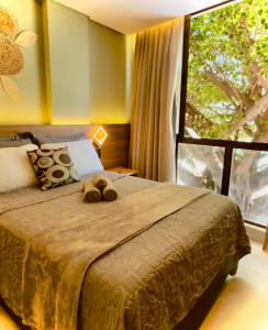 Flat com vista privilegiada frente-mar Caribessa - Algodão Flats