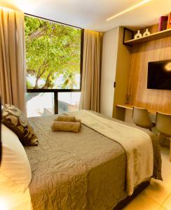 Flat com vista privilegiada frente-mar Caribessa - Algodão Flats