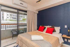 Studio Top no Brooklin - Wi-Fi Rápido, Ar e Cozinha