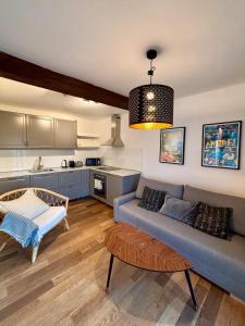 Antibes Old Town Rooftop Sea-View 1BR Apt with Terrace