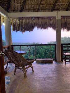 Columpio del Reptil cabaña