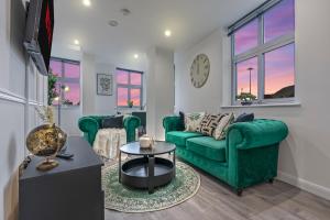 The Viridian Vault Leicester, City Centre Apartment, Free WiFi, Netflix, Parking