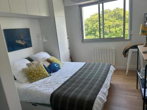 Appartement vue mer pour 2 avec balcon et parking - FR-1-364-186