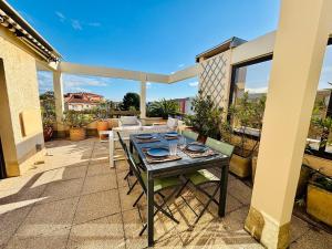 Terrasse Azur, 4 pers, grande terrasse proche mer