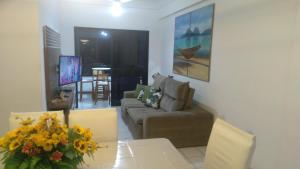 apartamento em edifício de frente para o mar na praia do morro Guarapari