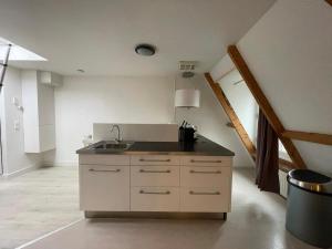 Bright apartment incl workplace near the city center