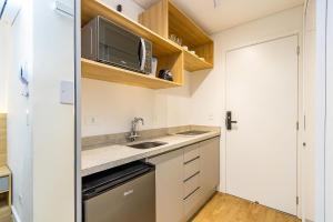 Studio com Sacada no Centro - MAN1706