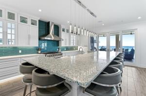 Big House by the Sea - Beach Front Home with Large Private Pool, Theater & Bar