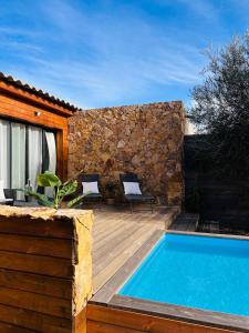 Villa Carmen avec petite piscine privée