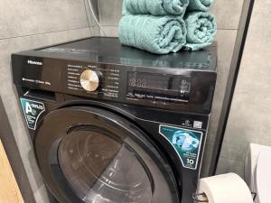 rishko apartment 113, self check in, free parking, bus station, center of the city