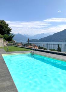 Apartment Madeline - Stunning Lake View with a Pool and a Private Parking