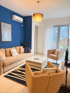 One-Bedroom Apartment with Terrace, Sea View, Pool and Spa Lavender Bay Morinj