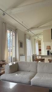 Duplex, grand balcon et sauna