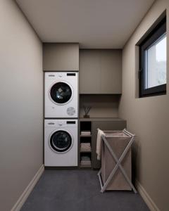 Modern Alpine Retreat Garden and Panoramic Views