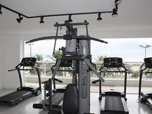 Apartamento frente Mar, Ilha Resort com churrasqueira na sacada