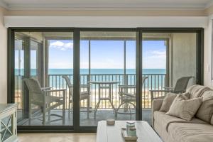 Upgraded 2 Bedroom Ocean Front Oceana Condo with Outdoor Pool!