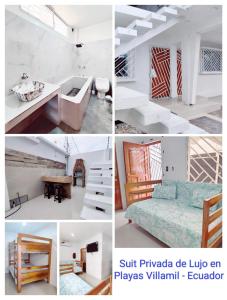 BLUE HOUSE CASA AZUL 3 Blocks from the Sea