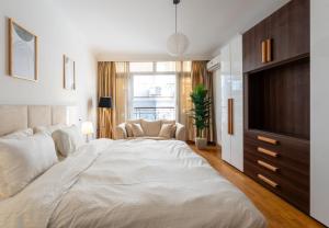 Central Japandi Style One-Bedroom Apartment in Zamalek