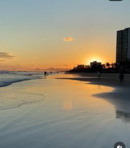 Apto Pe na areia # Piscina e Churrasqueira