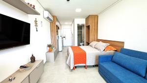 Studio Premium em Resort no Beach Class Verano Ideal para Famílias e Casais