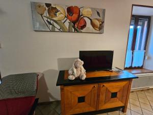 Les huit joyeux randonneurs au sauna