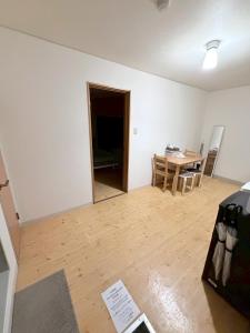 Wide bright room with three beds!