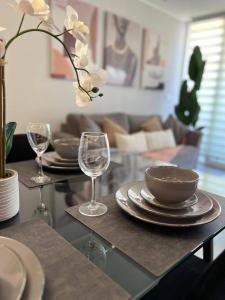 Panoramic View Apartment With Heaters And AC