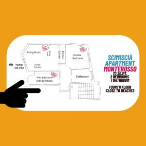 Scimiscià 2-bedroom Apartment with AC