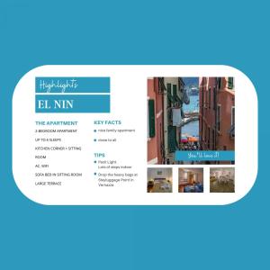 El Nin Apartment with Terrace & AC