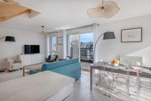 150m du port du Pouliguen, appart avec terrasses