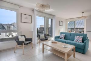 150m du port du Pouliguen, appart avec terrasses