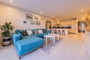 Sublime appartement 2 chambres en plein centre entre Gueliz et hivernage avec piscine