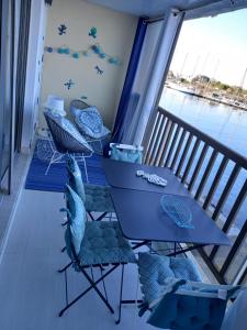 La Brigantine 591, T3, vue mer, parking, wifi