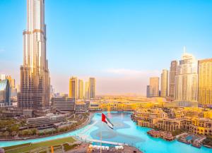 Elite Royal Apartment - Sky Series - Panoramic New Fountain & Burj Khalifa View - Nebuchadnezzar II