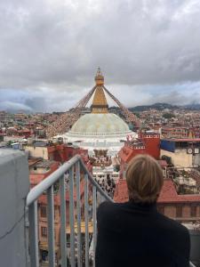 Front Stupa View
