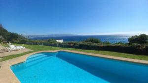 Rbk° Depto con vista insuperable al mar en Reñaca