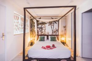 Gîtes Mas des rochers - Romance tropicale avec Spa