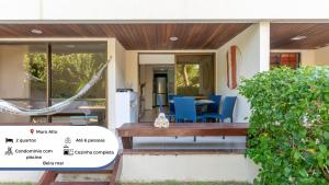 Flat Terreo-luxo Completo- Resort Nannai-SH115M