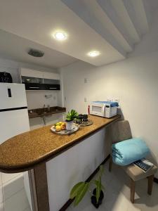 Flat na Pituba e piscina rooftop na cobertura com vista para o mar 1 diária disponível