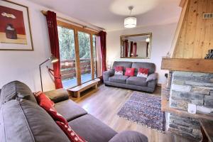 Chalet Camomille - Confortable chalet dans un quartier calme avec une vue imprenable sur la vallée et le Mont Blanc MAE-0967