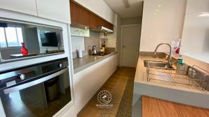 Apto com ar | Piscina | 3 min do mar | Aceita Pet