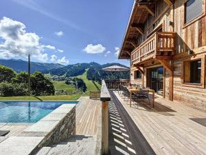 Chalets à Les Gets - Chalet Caly - 15pers - vue montagne MAE-1001