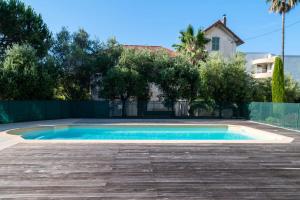 Résidence 2p Rez-de-jardin Avec Piscine – Calme, Parking Privé - 2P Rez-de-jardin avec piscine – Calme, Parking privé MAE-2133