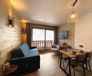 Résidence Le Pralin C - Studio rénové dans le quartier de Meribel Mottaret ski aux pieds. MAE-4523