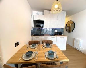 Résidence Le Pralin C - Studio rénové dans le quartier de Meribel Mottaret ski aux pieds. MAE-4523