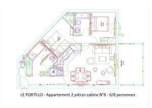 Résidence Le Portillo - Piscine - 2 Pièces pour 8 Personnes MAE-4863